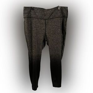 Torrid Charcoal and Black Ombre Leggings
